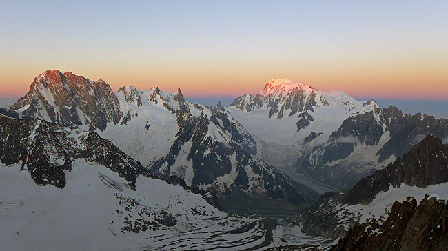 Jorasses in Mont Blanc